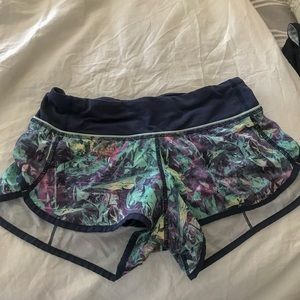 Lululemon speed athletic shorts